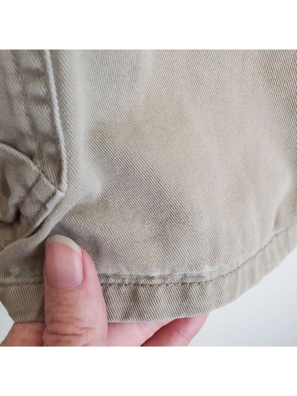 Levi's 90's Silvertab khaki colored cargo shorts